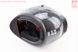 Шлем интеграл, закрытый (сертификация DOT)+откидные очки BLD-M67 М (57-58см), "КАРБОН" глянец, фото – 4