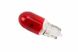 Лампа повороту (червона без цоколя) 12V / 3W T10, фото – 1