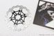Гальмівний диск 203мм, кріпл. 6 болтів, на алюмінієвому павуку, чорний FD-01, фото – 1