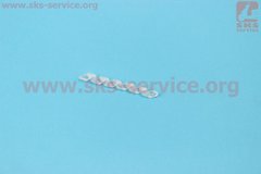 Фото товару – Захист рами від тросів 60мм, силіконова, прозора "спіралька"