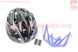 Шлем велосипедный L (59-65 см) съемный козырек, 18 вент. отверстия, системы регулировки по размеру Divider и Run System SRS, черно-синий SBH-5900, фото – 1