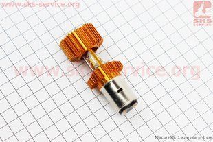 Фото товара &ndash; Лампа фары диодная BA20D - LED-16