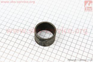 Фото товару &ndash; Втулка проміжного вала передня d-38,5mm, D-45mm, L-30mm DongFeng 240/244