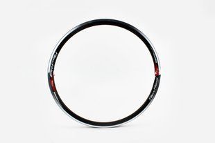 Фото товара &ndash; Обод 26" (559x17) V-brake "капля", 14Gх36H алюминиевый, чёрный G6000