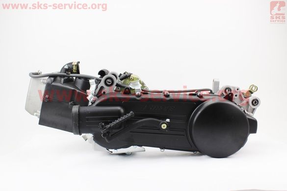 Фото товару – Двигун скутерний в зборі 150куб (довгий варіатор, довгий вал) + карбюратор