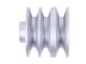 Шкив ремня проводной 3 ручья (посадочный диаметр 19 мм) - 168F - TTG, фото – 5
