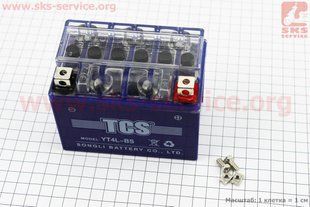 Фото товару &ndash; Акумулятор 12V4Ah YT4L-BS GEL (L113*W70*H85mm), від 10шт -3%, синій