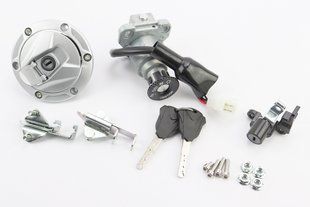 Фото товара &ndash; Loncin LX250-15 Замки к-кт (зажигания, бардачка, крышка бака)