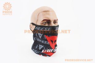 Фото товару &ndash; Маска обличчя пилозахисна "DAINESE", з чорним малюнком (GE-82)