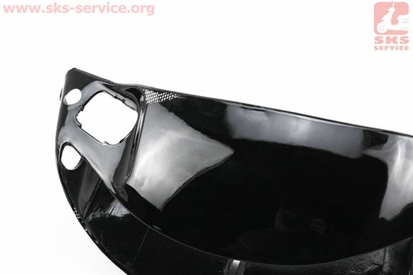 Фото товару – УЦІНКА Honda DIO AF-35 пластик - керма передній "голова", (під низьку фару), ЧОРНИЙ (невеликий дефект фарбування)