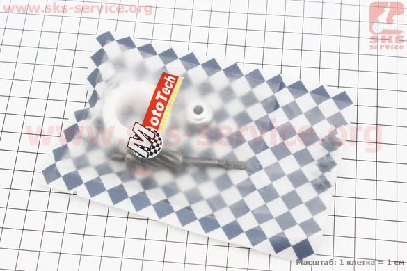Фото товару – Шестерня спідометру (пластик) + черв'як Honda DIO AF38 TOPIC