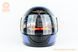 Шолом інтеграл BLD-825A XS (53-54см), чорно-синій, фото &ndash; 4