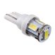 Лампа PULSO/габаритна/LED T10/5SMD-2835/12v/1,1w/50lm White