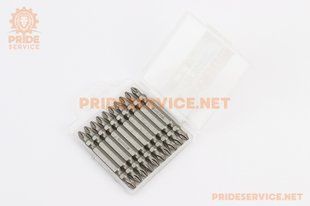 Фото товара &ndash; Бита двухсторонняя PH2/PH2 65мм 1/4" S2 10шт (10-22-651)