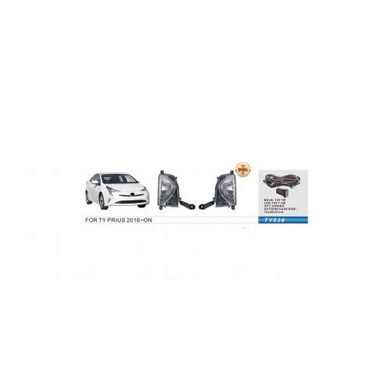 Фото товара – Фары доп. модель Toyota Prius XW50 2015-22/TY-938L/LED-12V6W+DRL-3W/эл.проводка
