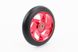 Колесо трюкового самоката 110мм, алюминиевое, пром-подшипники 608 (8х22х7) 2RS, красное, фото – 1
