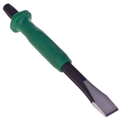Фото товара – Зубило с порезиненной ручкой 190 мм HANS