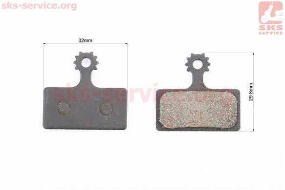 Фото товара – Тормозные колодки Disk-brake (Shimano BR-M985, XTR 2011), чёрные YL-1016