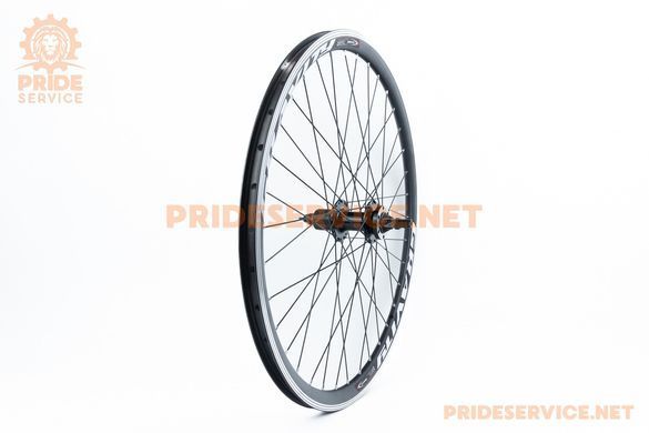 Фото товару &ndash; Колесо 26" заднє Disk-brake, обід "крапля" та втулка Neco (MS37R) 14Gx36H алюмінієві, під касету 8-9зв, кріпл. ексцентрик, "GRAVITY"