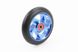 Колесо трюкового самоката 110мм, алюминиевое, пром-подшипники 608 (8х22х7) 2RS, синее, фото – 1