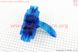 Мийка ланцюга з ручкою, 6 очищаючих роликів, синя, фото – 3