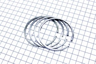 Фото товара – Кольца поршневые к-кт 4шт Юпитер, Муравей 2р. 62,50mm