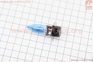 Фото товара &ndash; Лампа фары P15D-25-3 12V 50/50W синяя