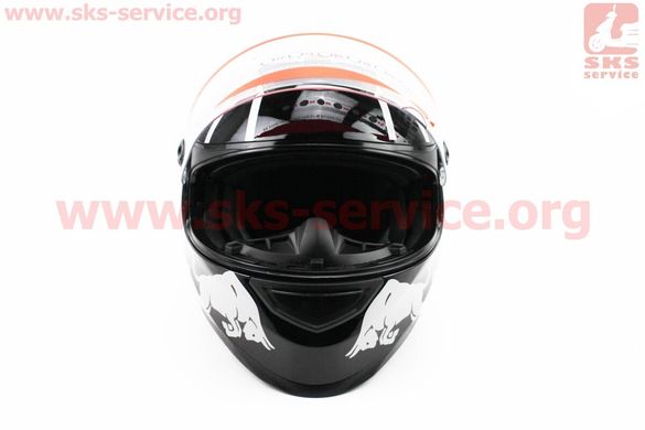 Фото товара – Шлем закрытый+очки FF322 LOTUS XL - ЧЕРНЫЙ с рисунком серым