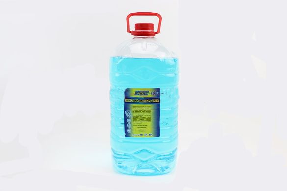 Фото товара – Жидкость для чистки стекол -20°С (в бачок омывателя) СИНИЙ 5L