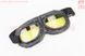 Очки "РЕТРО", чёрные (жёлтое стекло), MT-006, фото – 1