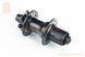 Втулка задня MTB алюмінієва 14Gx32H під касету 8-10з, Disk-brake, пром-підшипники, кріпл. під вісь 12мм, чорна WB-241, фото &ndash; 1