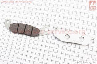 Фото товара &ndash; Тормозные колодки (дисковые) GEON Scrambler 250; HONDA CBR 125 R8/CBR 150 R/FS 125 Sonic/CBF 125/CBR 125; LIFAN-Smart 50/125 к-кт