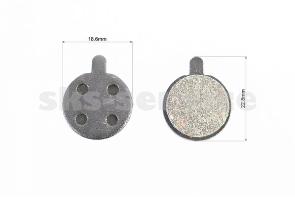 Фото товара – Тормозные колодки Disk-brake (Xiaomi Mijia M365 Pro, Zoom DB250,350,450,550), чёрные YL-1013