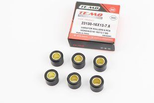 Фото товара &ndash; Ролики вариатора 6шт, Honda/GY6 16x13 - 7,5г