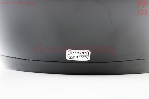 Фото товара – Шлем закрытый 825-2 S- ЧЕРНЫЙ глянец (возможны царапины, дефекты покраски)