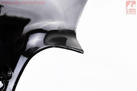 Фото товара – УЦЕНКА Suzuki LET'S-III пластик - руля передний "голова", ЧЕРНЫЙ (см. фото)