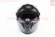 Шлем интеграл, закрытый+очки BLD-М61 S (55-56см), "КАРБОН" глянец, фото – 8