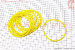 Фото товара – Кольцо (манжет) уплотнительное гильзы 105мм, желтые к-кт 10шт ZH1105