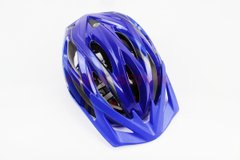 Фото товара – Шлем велосипедный M (55-61 см) съемный козырек, 16 вент. отверстия, системы регулировки по размеру Divider и Run System SRS, синий SBH-5500