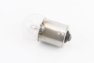 Фото товара – Лампа поворота (белая с цоколем) 12V/5W G18 BA15s