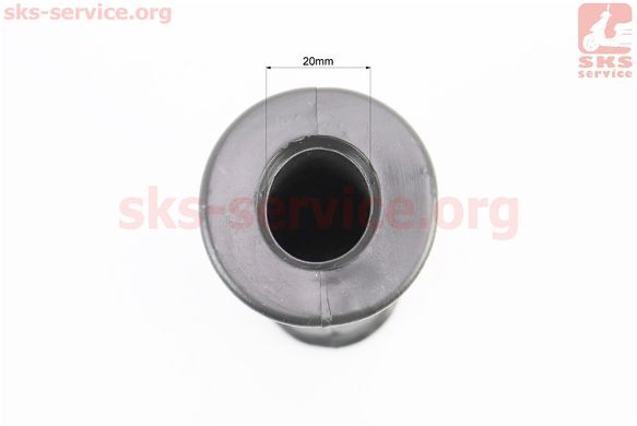 Фото товара – Рукоятка руля левая, правая c вставкой к-кт 2шт Suzuki LET'S (20мм внутренний диаметр левой рукоятки)