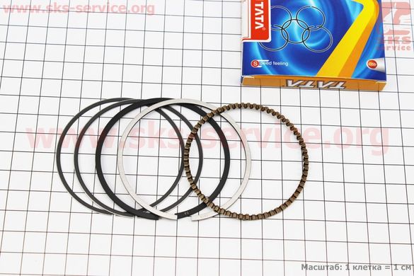 Фото товара – Кольца поршневые СВ150cc 61мм STD (толщина - 0,9мм)