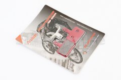 Фото товара – Тормозные колодки Disk-brake (Shimano BR-M416,575,495,486,485,446,445,395,375), красные YL-1001