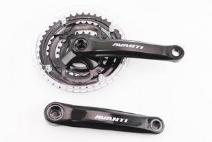 Фото товара &ndash; Шатуны "квадрат" 170мм, 42.34.24T MTB, чёрные GS-P321