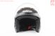 УЦЕНКА Шлем открытый+очки HF-223 M, ЧЁРНЫЙ матовый (сломан задний вентиляционный клапан), фото – 7