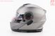 Шлем модуляр, закрытый с откидным подбородком+откидные очки BLD-162 L (59-60см), СЕРЫЙ матовый, фото – 4
