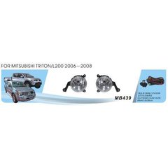 Фото товара – Фары доп. модель Mitsubishi Triton/L200 2006/MB-439/HB4(9006)-12V51W/эл.проводка
