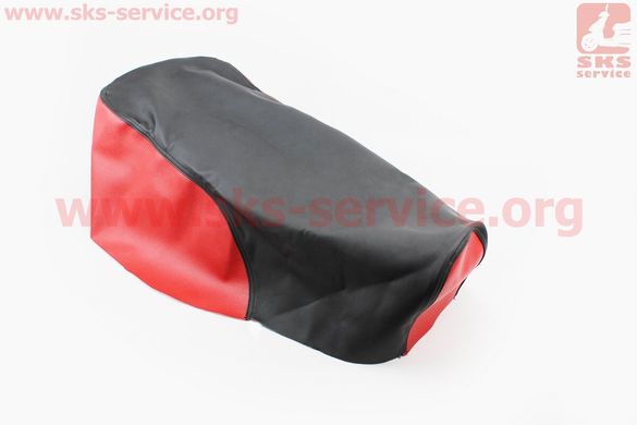 Фото товара – Чехол сиденья МТ (эластичный, прочный материал) черный/красный