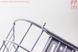 УЦЕНКА велоаксессуары Корзина багажная передняя 26" с крышкой, белая YZ-061 (дефекты покраски), фото – 7