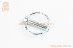 Фото товара &ndash; Шплинт 10x42мм с кольцом ЦБ DIN11023